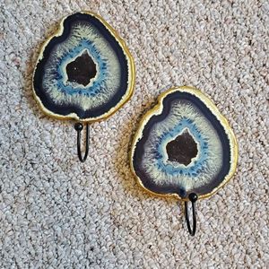 ❤FINAL PRICE❤ Agate wall hooks